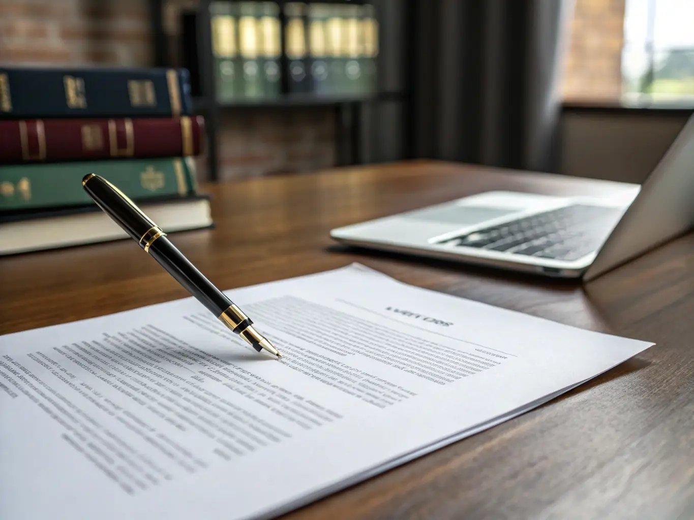 A close-up shot of a hand signing a Durable Power of Attorney document with a pen, emphasizing the importance of planning for the future.